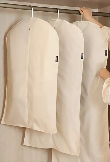 Brehn | Linen Dust-Free Garment Bag - Zippered Protective Bag for Suits (Buy 1, Get 1 FREE)
