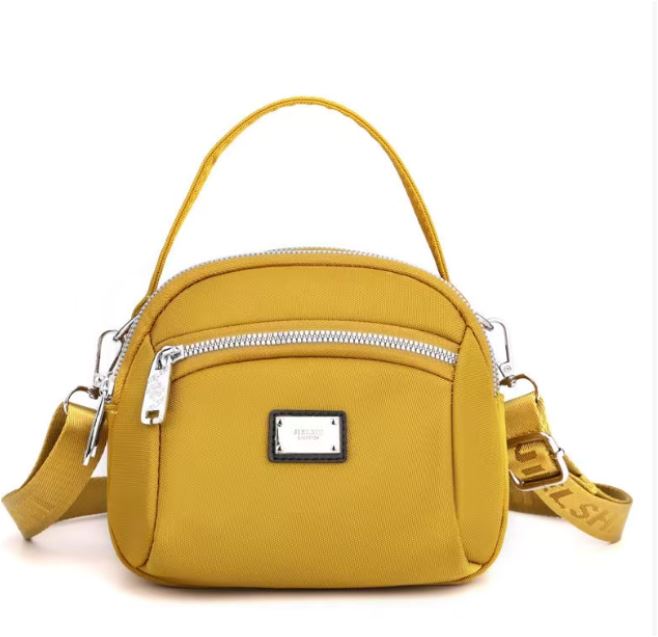 Lightweight shoulder bag made of durable nylon