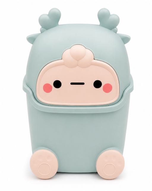 Lazy Penguin Office Mini Trash Can