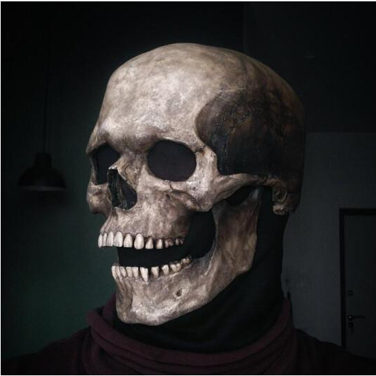 SkullJaw Halloween Creepy Skull Design