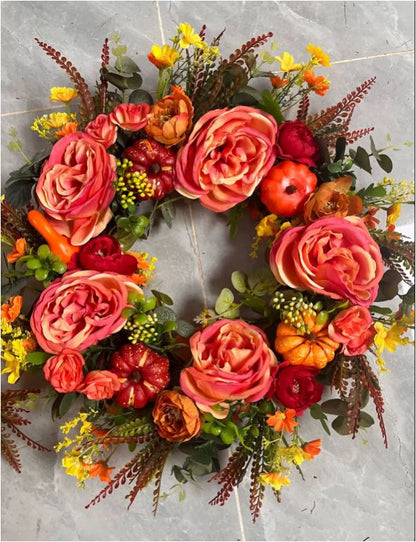 Sandsberg | Autumn Sale Autumnal Pumpkin Wreath