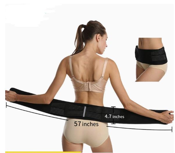 AlignEase Hip-Up Pelvis Correction Belt | Comfortable and Effective - for Pelvic Alignment - Posture Support - Pain Relief and Enhanced Mobility Bowlift