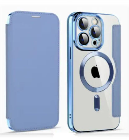 Sandsberg Flip Case with magnetic function for mobile phone