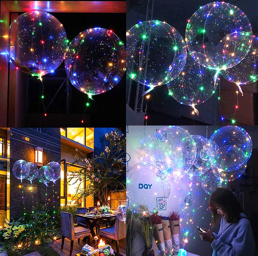 GlowBalloons - LED Balloons with Fairy Lights Bowlift