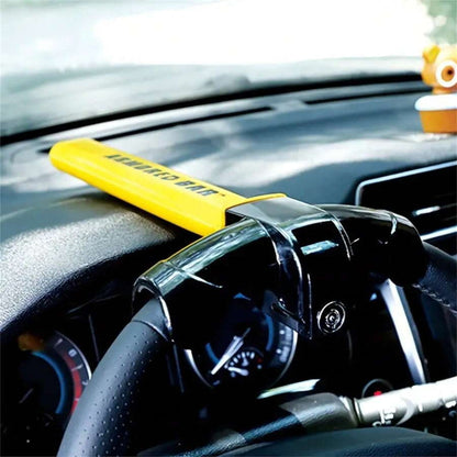 Universal Steering Wheel Lock with Adjustable Fit for Cars, Trucks and SUVs