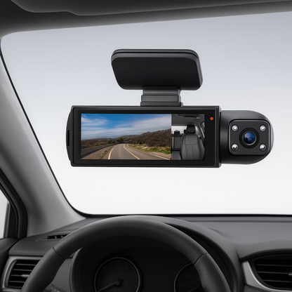 Skanto | Dual Lens WiFi Dash Cam Night Vision Recording