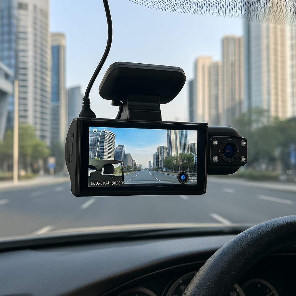 Skanto | Dual Lens WiFi Dash Cam Night Vision Recording