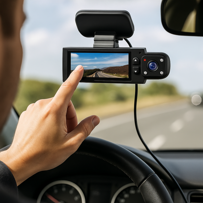 Skanto | Dual Lens WiFi Dash Cam Night Vision Recording