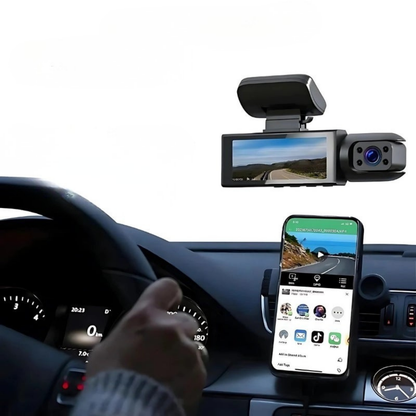Skanto | Dual Lens WiFi Dash Cam Night Vision Recording