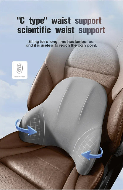 Skanto | Lumbar Support Pillow and Neck Pillow for Car