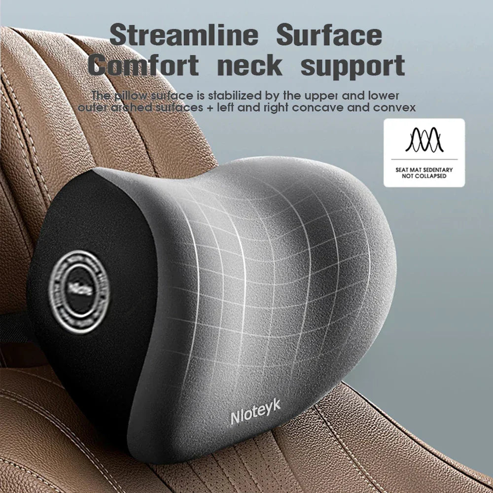 Skanto | Lumbar Support Pillow and Neck Pillow for Car