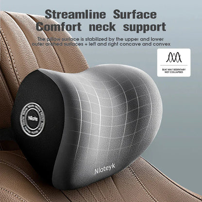 Skanto | Lumbar Support Pillow and Neck Pillow for Car