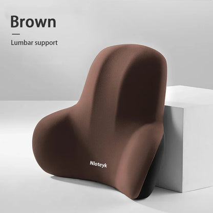 Skanto | Lumbar Support Pillow and Neck Pillow for Car