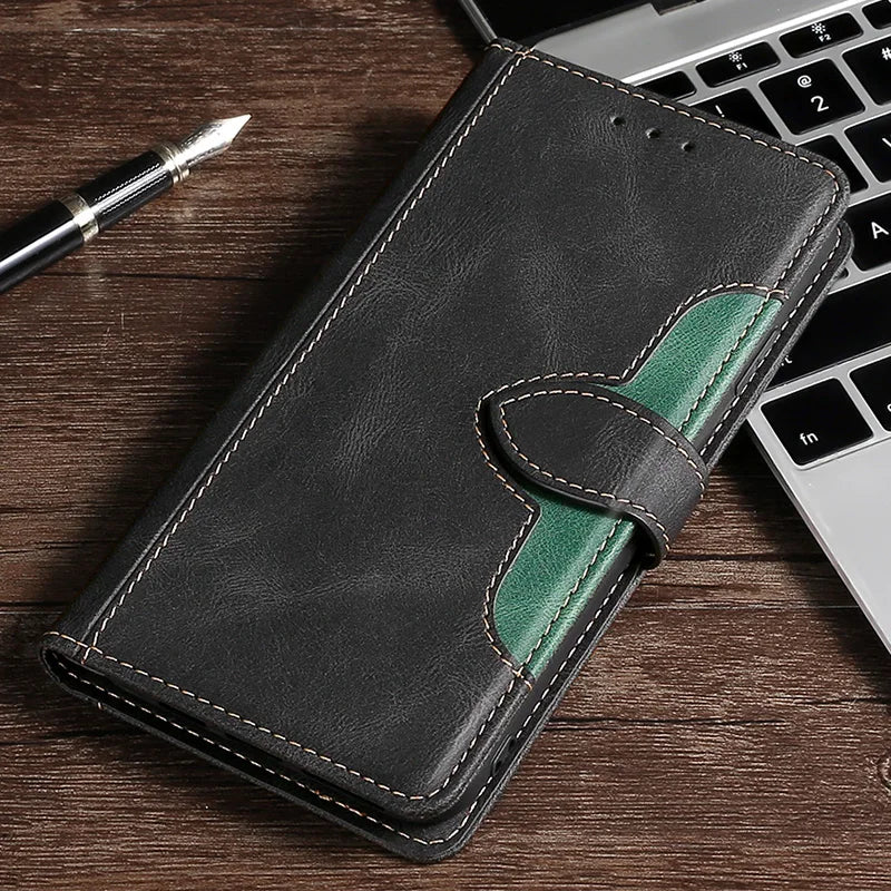 Karnz | Wallet Magnetic Flip Leather Case for iPhone