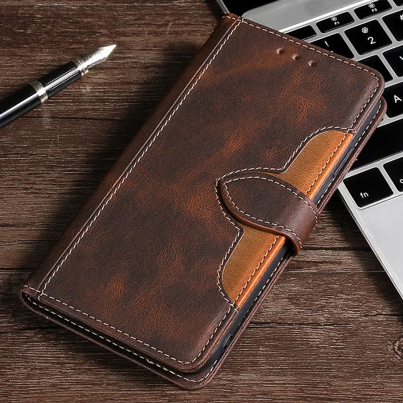 Karnz | Wallet Magnetic Flip Leather Case for iPhone