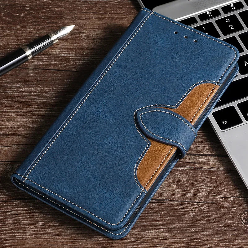 Karnz | Wallet Magnetic Flip Leather Case for iPhone
