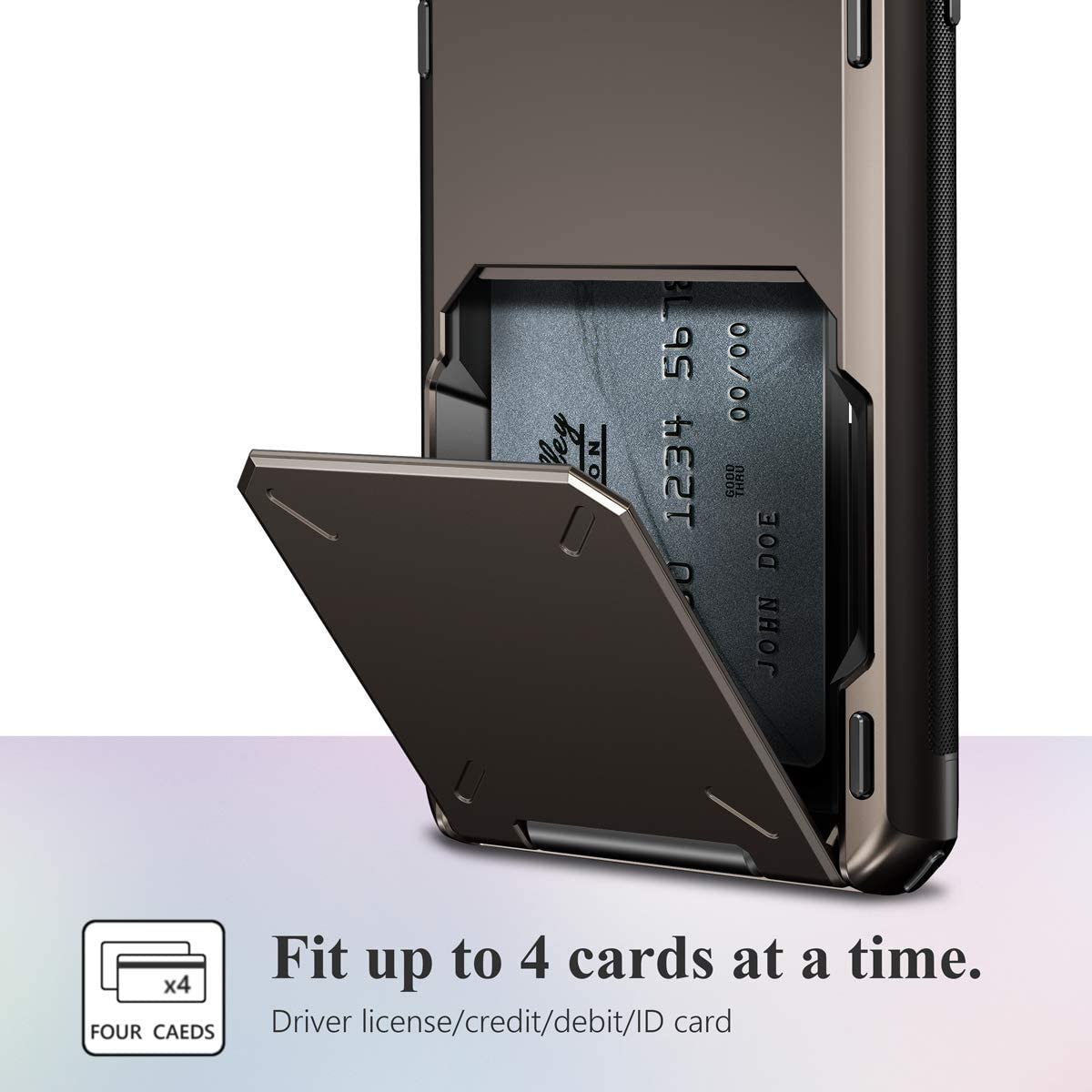 Shockproof wallet case for Samsung Galaxy S