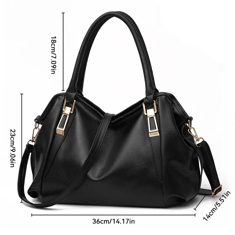 Skanto | ELS – Elegant Faux Leather Shoulder Bag for Women in Multiple Colors