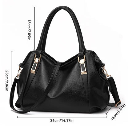Skanto | ELS – Elegant Faux Leather Shoulder Bag for Women in Multiple Colors