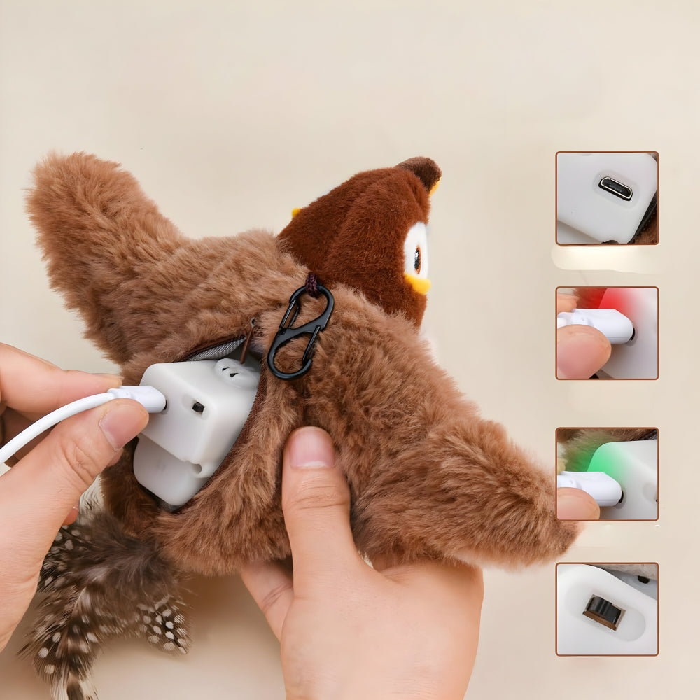 Skanto | Cat Toy Plush Bird Chirping Sound