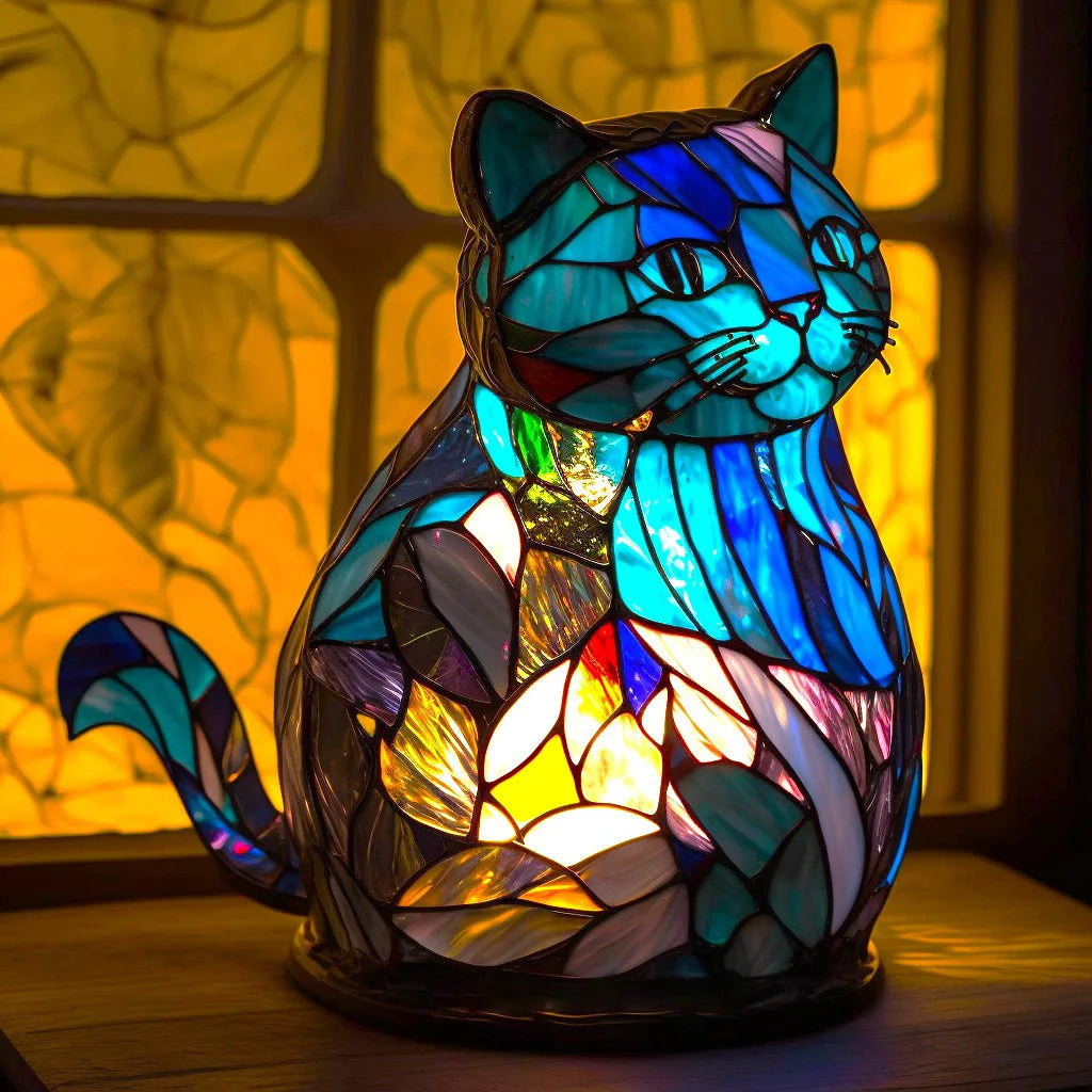 Skanto | Colorful Octopus Glass Table Lamp Ornament