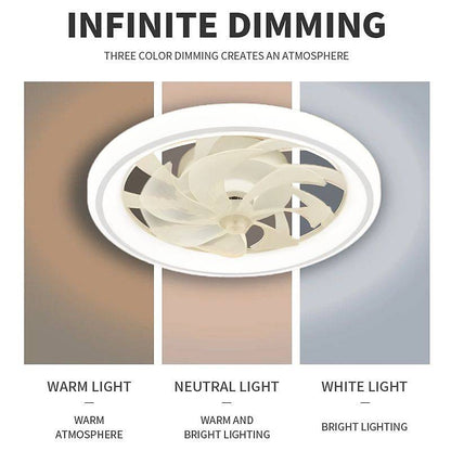 Skanto | Skanto Smart Bedroom Ceiling Fan with LED Light