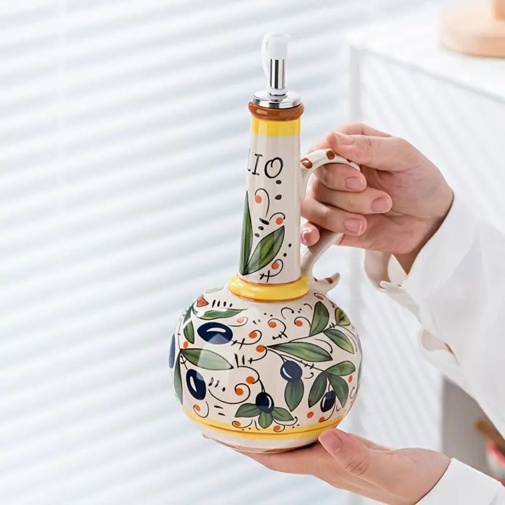 Skanto | Ceramico Oil Drizzle Dispenser Bottle