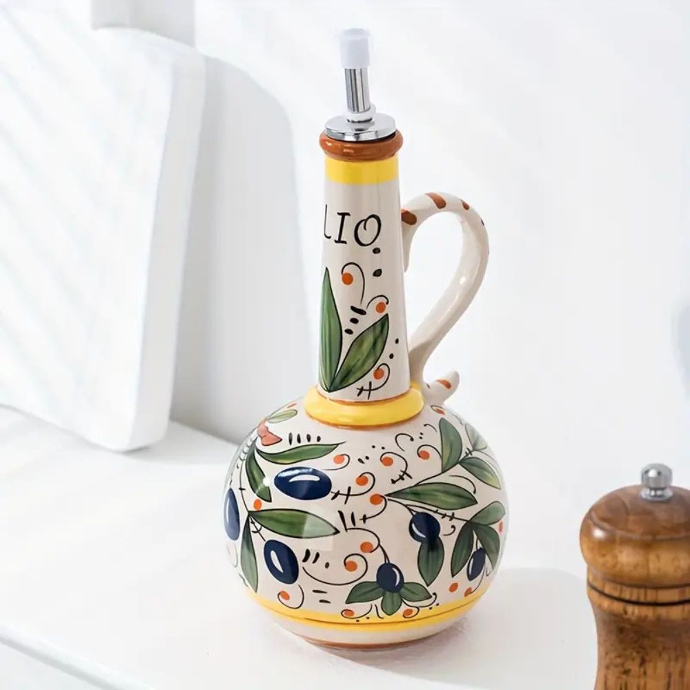 Skanto | Ceramico Oil Drizzle Dispenser Bottle
