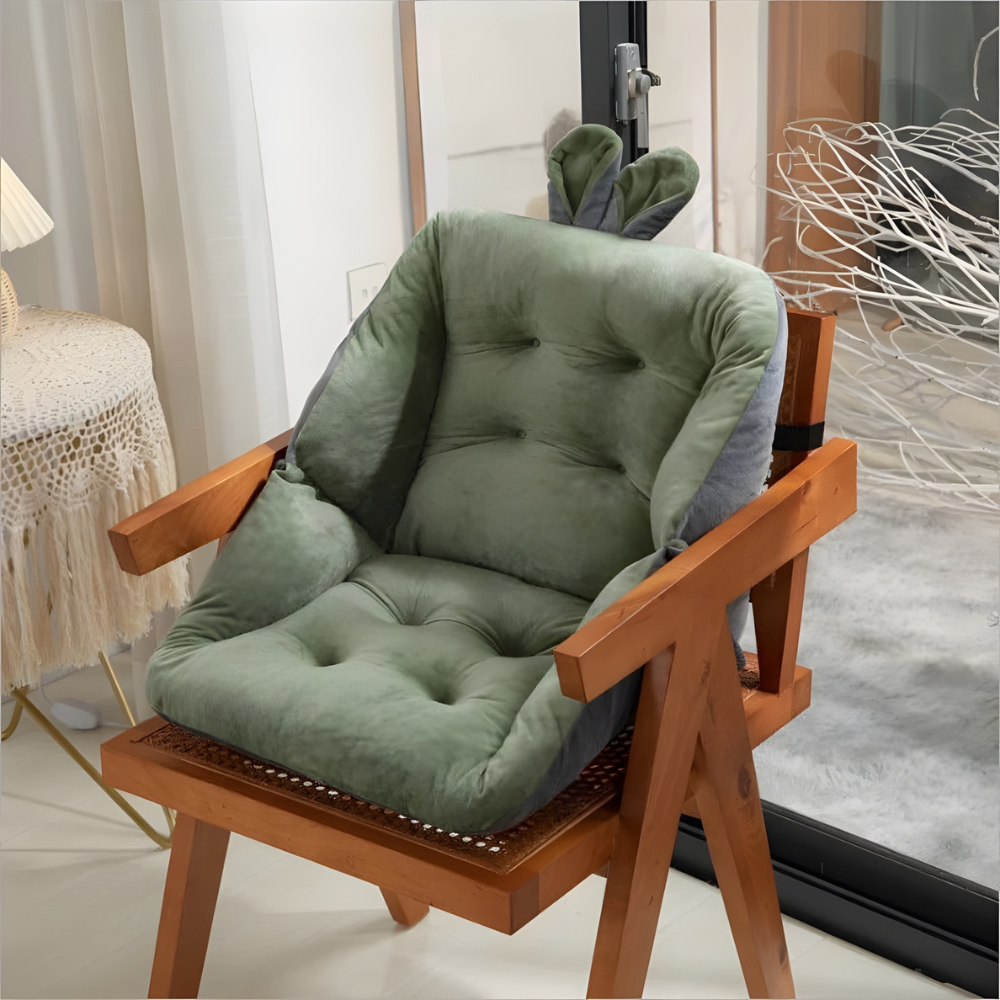 BowLift | Thick Padded Chair Cushion Lumbar Support