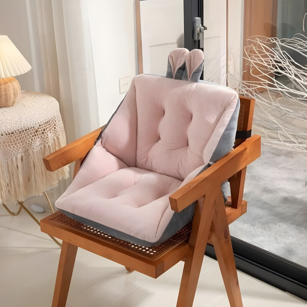 BowLift | Thick Padded Chair Cushion Lumbar Support