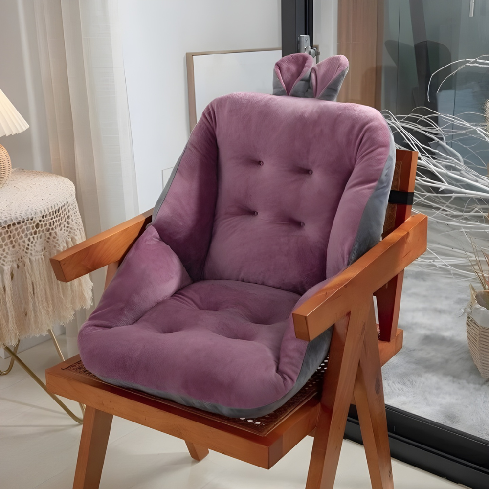 BowLift | Thick Padded Chair Cushion Lumbar Support
