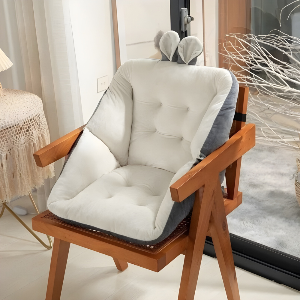 BowLift | Thick Padded Chair Cushion Lumbar Support