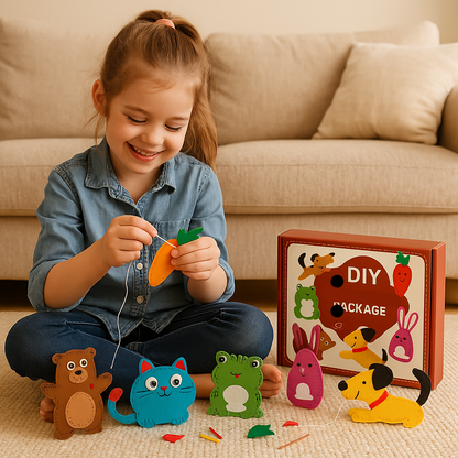 BowLift | Safe Felt Animal Set for DIY Sewing