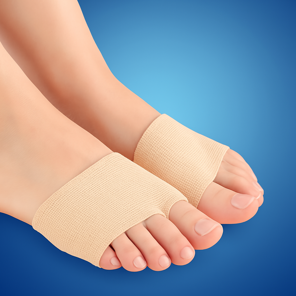 CushionFlex Forefoot Protection | Silicone Gel Cushion - Absorbs Shock on Foot - Pain Relief - for Metatarsalgia - Daily Comfort Bowlift