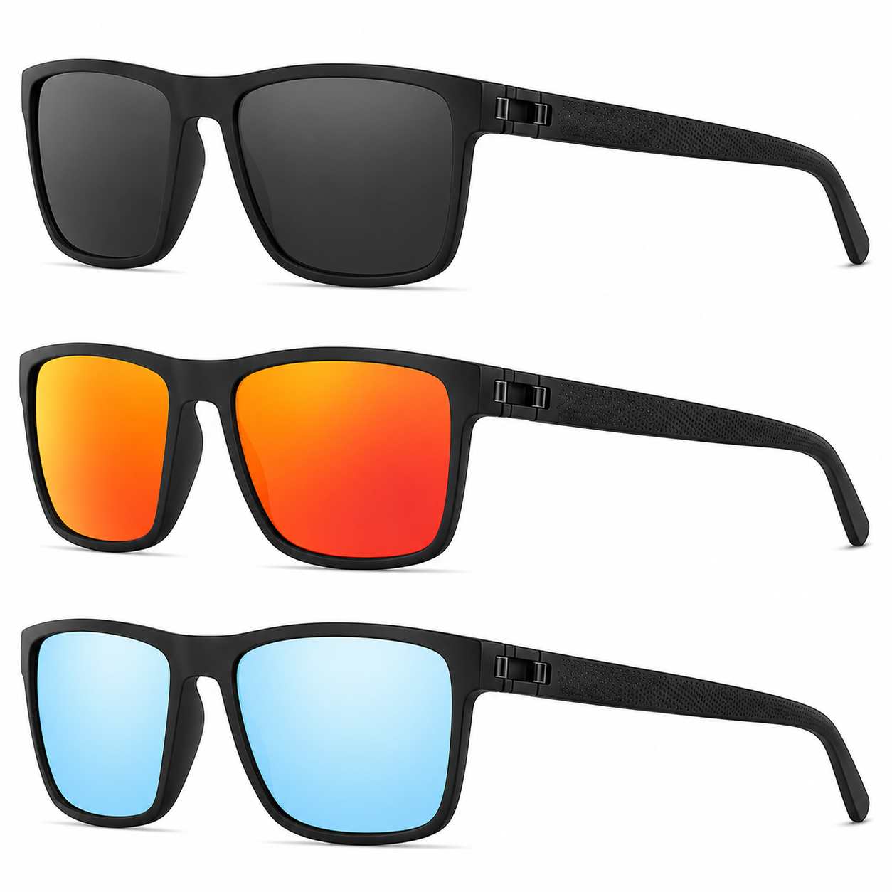 Polarized Sunglasses 3-pack UV400 | Karnz