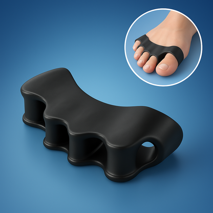 FlexAlign Toe Spacer | Toe Realignment and Pain Relief – Ideal for Bunions - Overlapping Toes - and Foot Comfort Bowlift