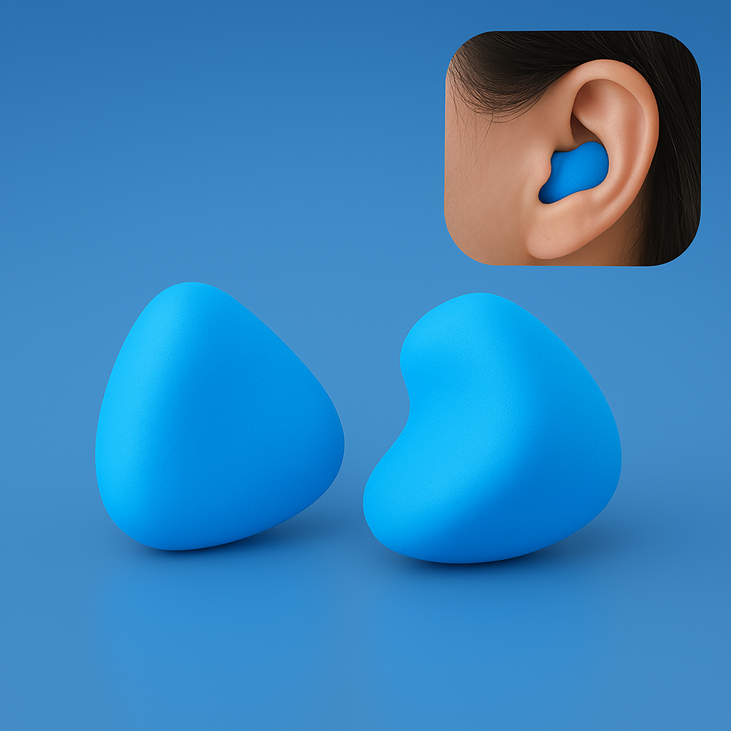 Noise-Reducing, Quiet Earplugs Skanto