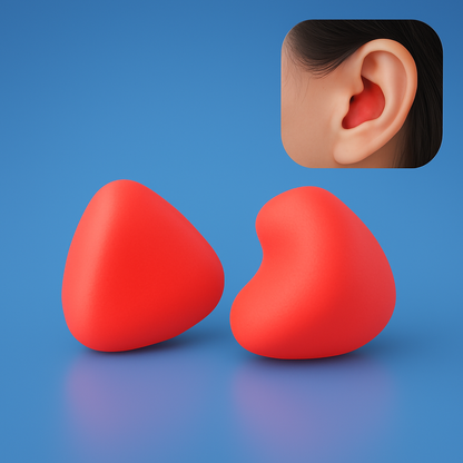 Noise-reducing, quiet earplugs Brehn