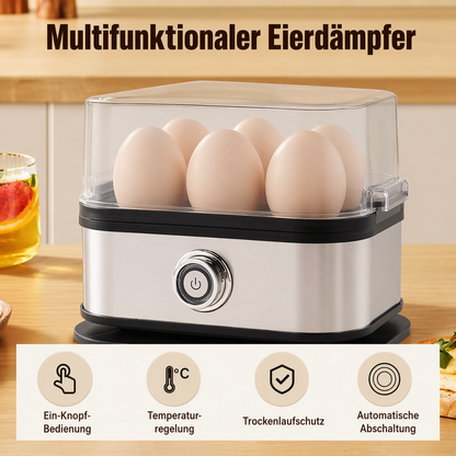 Multifunctional egg cooker with transparent lid | Kalsten