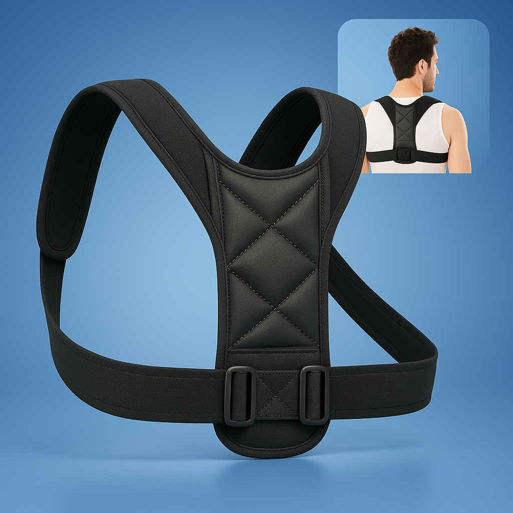 PerfectAlign Back Brace Posture Corrector Support - Adjustable | Ideal for Chronic Pain Recovery and Daily Comfort Skanto