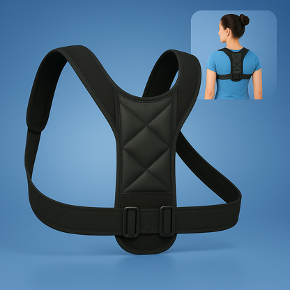 PerfectAlign Back Brace Posture Corrector Support - Adjustable | Ideal for Chronic Pain Recovery and Daily Comfort Skanto