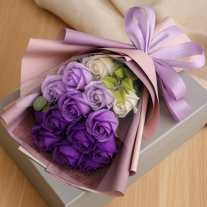 BowLift | Romantic Soap Rose Bouquet Gift for Valentine’s Day