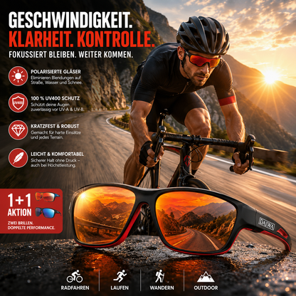 Men's Sport Sunglasses with Polarized Lenses | Karnz