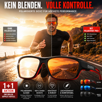 Men's Sport Sunglasses with Polarized Lenses | Karnz