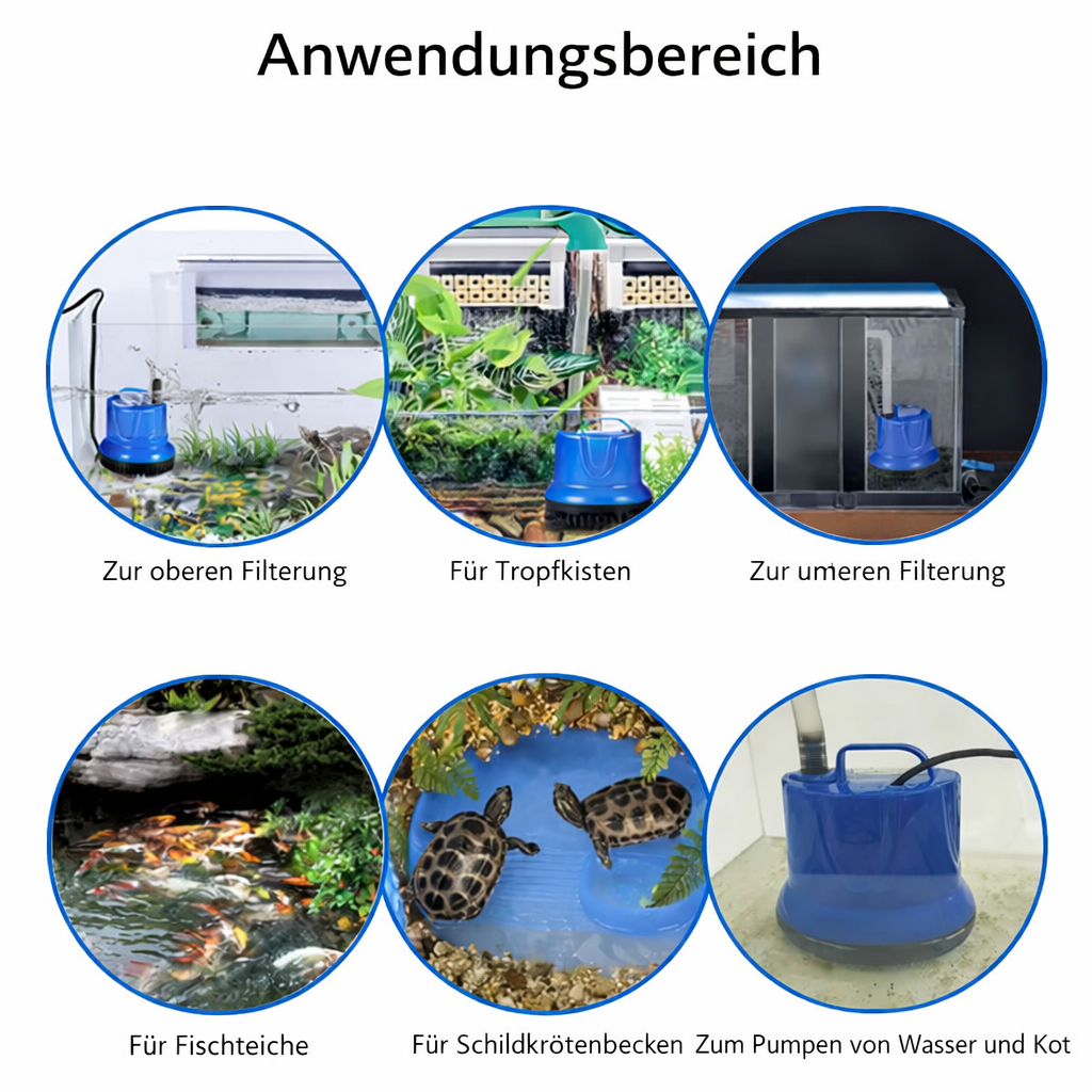 AquaPure Gravel Cleaner Filter — Effortlessly give your aquarium the crystal-clear freshness your fish deserve! | Brehn