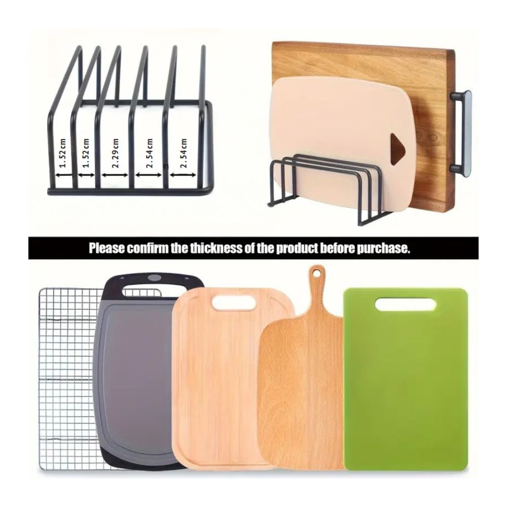 Skanto | Steel Cutting Board Storage Shelf