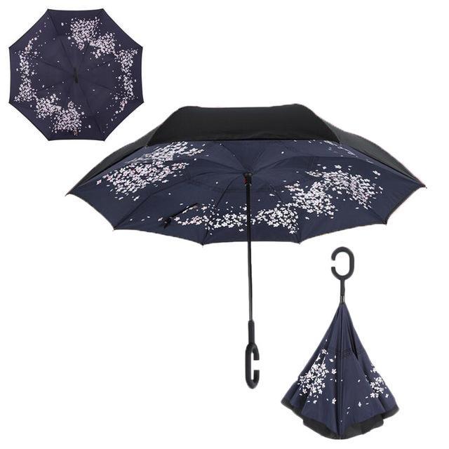 BowLift | Double-Layer Hands-Free Inverted Umbrella