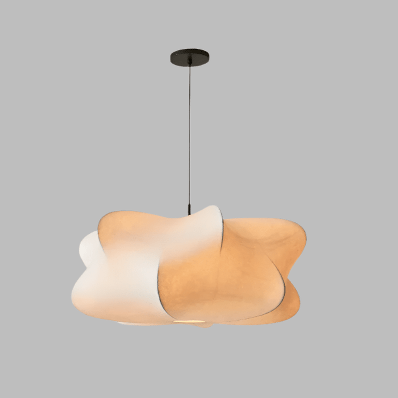 BowLift | Japanese Silk Pendant Lamp in Wabi Sabi Style - Sana
