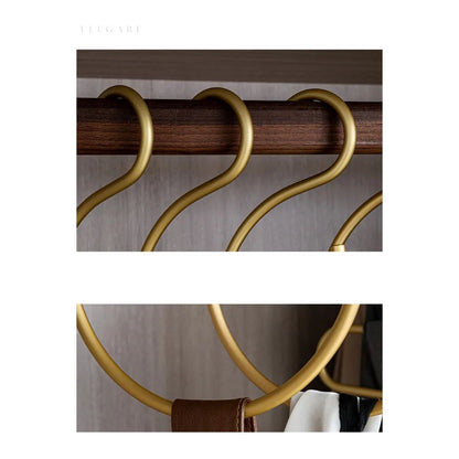 BowLift | S-shaped hanger - Elegant and space-saving metal wardrobe hanger (Set of 5)