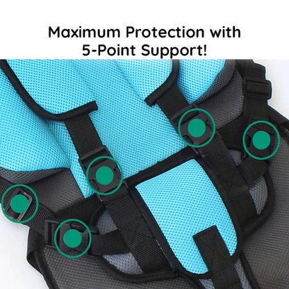 Skanto | Portable Child Safety Car Seat (0-12 Years)
